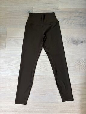 Alo High-Waist Brown Women's Leggings